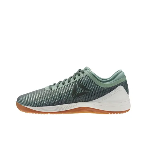 Reebok Crossfit Nano Lightweight Low-Top Running Shoes Women's Green Brown