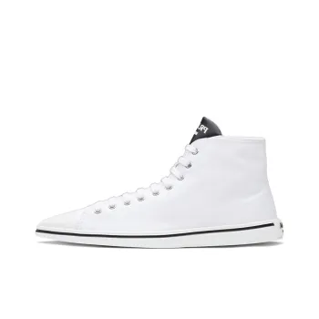 PRADA Synthesis Skateboard Shoes Women's White