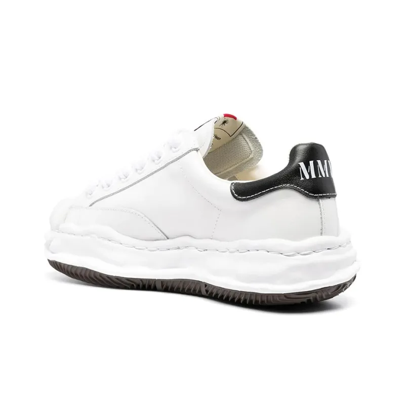 MIHARA YASUHIRO Blakey OG Sole Leather Low White-3
