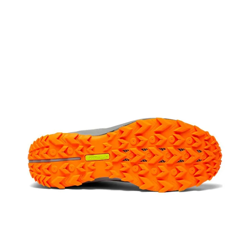 Saucony Low-Top Running Shoes Men's Gray Green Orange-4
