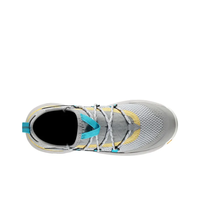 Danner Casual Shoes Women's Low Top Light Gray/Bright Blue-3