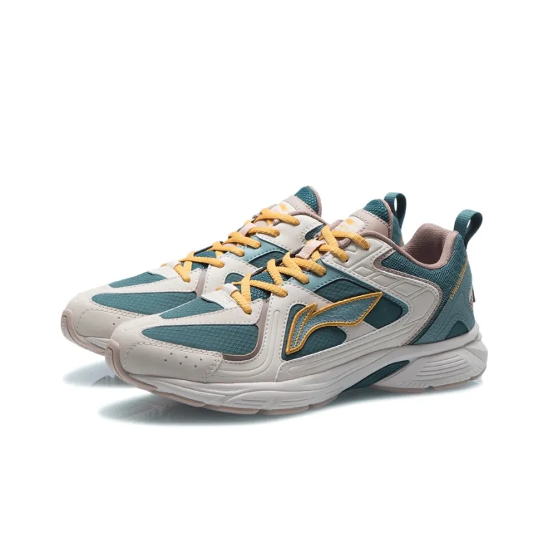 LiNing Low-Top Running Shoes Men's Green Lake Blue-2