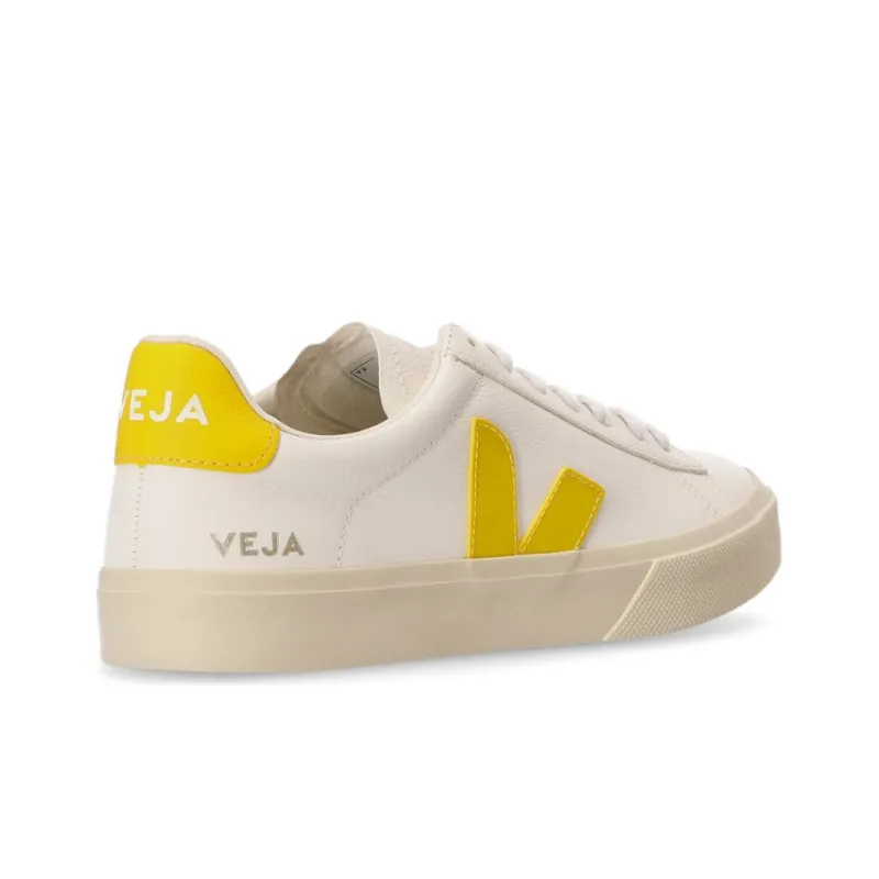 VEJA Campo Stylish Skateboarding Shoes Women's White-3