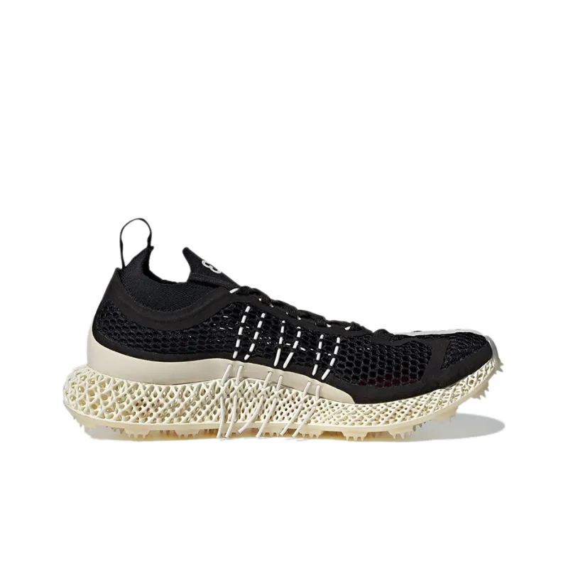 Adidas Y 3 Runner 4D Core Black White-1