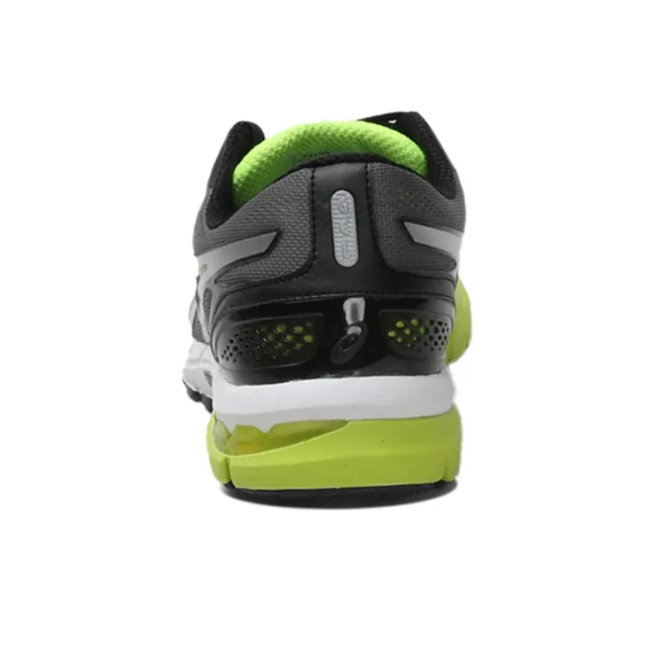 Asics Gel-Excel33 3 Gel-Excel33 3 Breathable Low-Top Running Shoes Men's Gray Neon Green-3