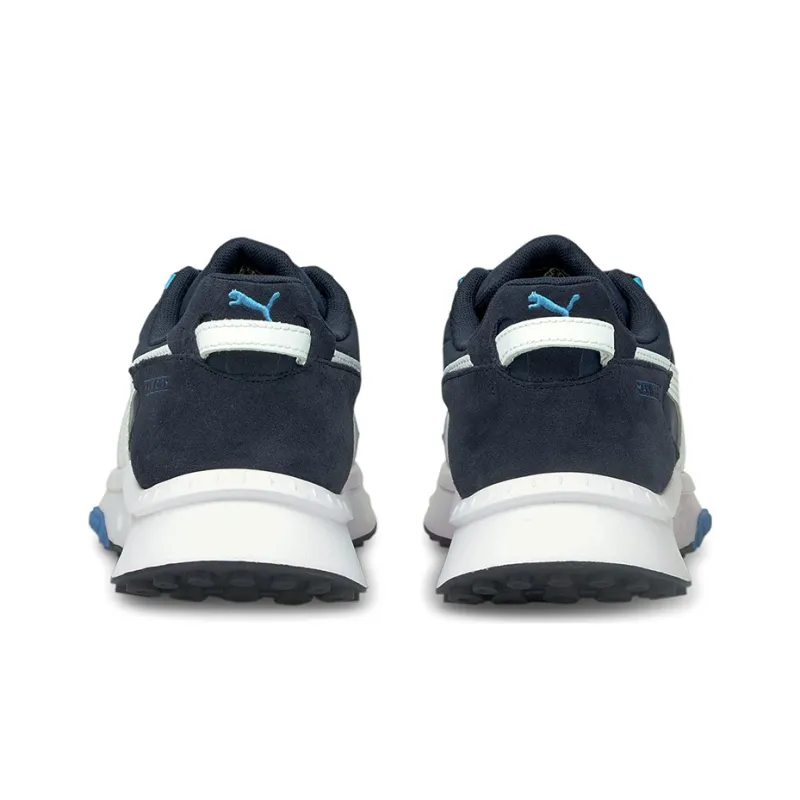 PUMA Wild Rider Series Running Shoes Men Low-Top Blue/White-3
