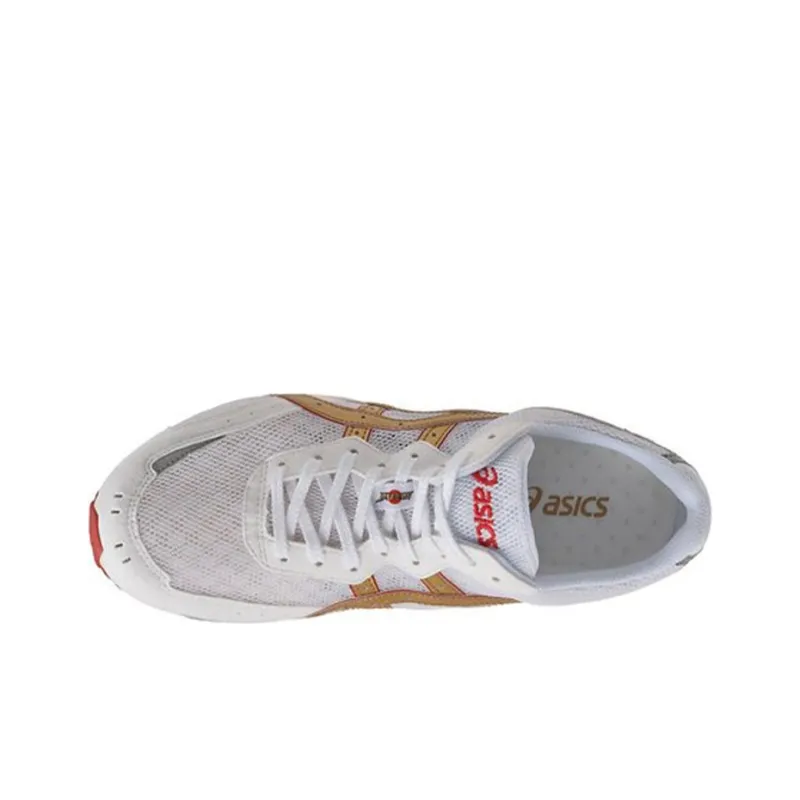 Asics Tarther Japan Tokyo Wear-Resistant Low-Top Running Shoes Unisex White Gold-3