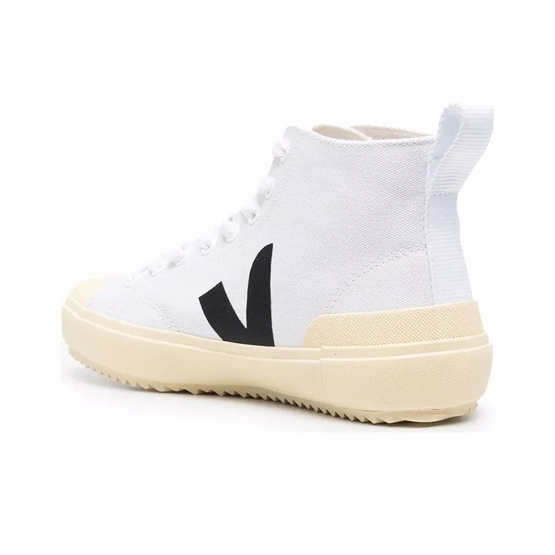 VEJA Nova Ht Canvas 'White Black'-1