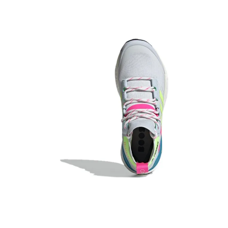 Adidas Terrex Free Hiker Primeblue 'Halo Blue Yellow Screaming Pink' Women's-4