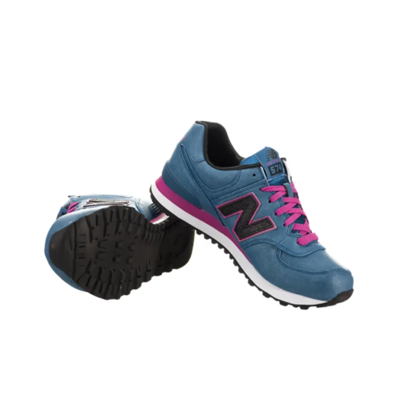 New Balance 574 Series Sneakers 'Blue Rose Red' Women's-4