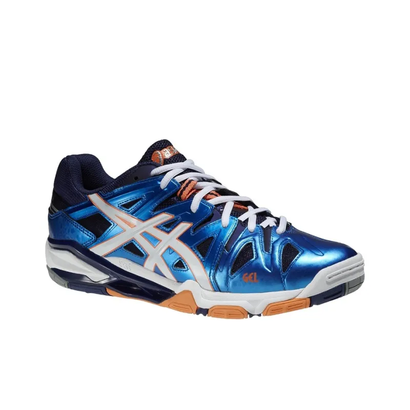 Asics Ge Sensei 5 Running Shoes Men Low Top Blue/Yellow-1