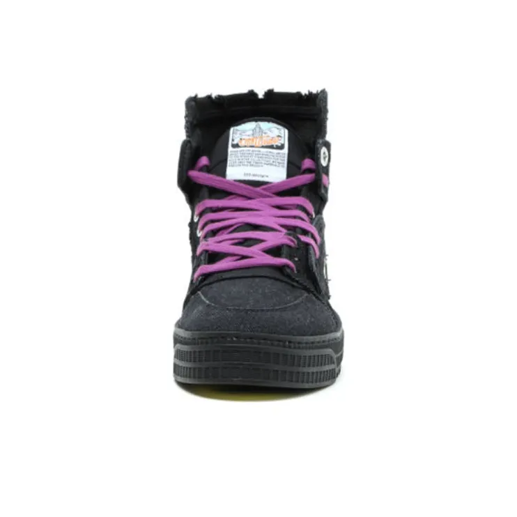 OFF WHITE Off Court High Top Sneakers /Purple-4