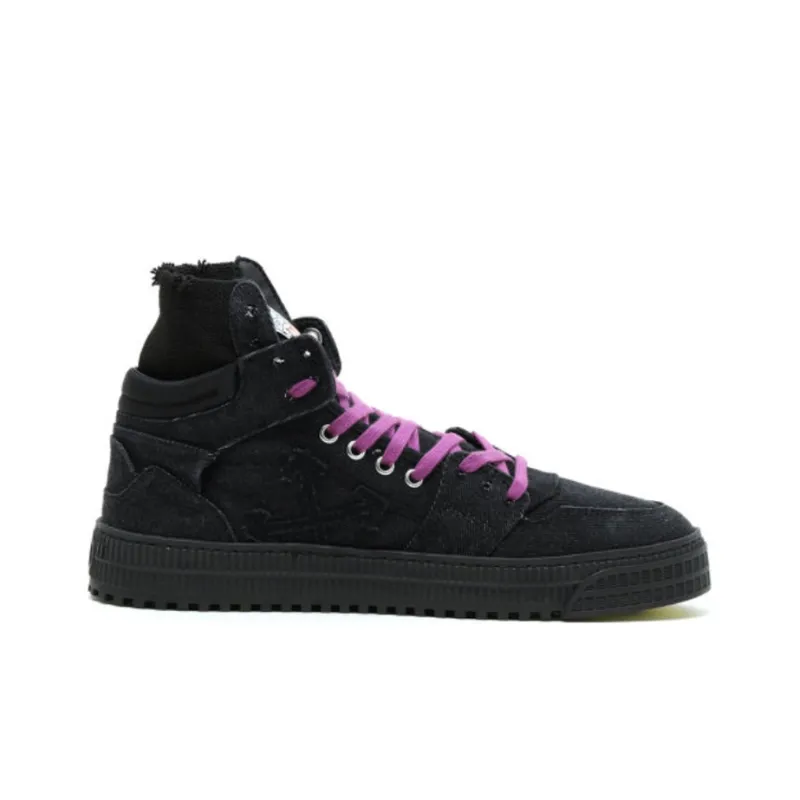 OFF WHITE Off Court High Top Sneakers /Purple-1