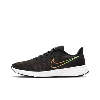 Nike Revolution 5 Black Atomic Orange