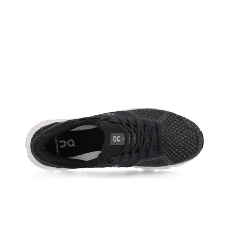 On Running Cloudswift Black Rock White Women's-3