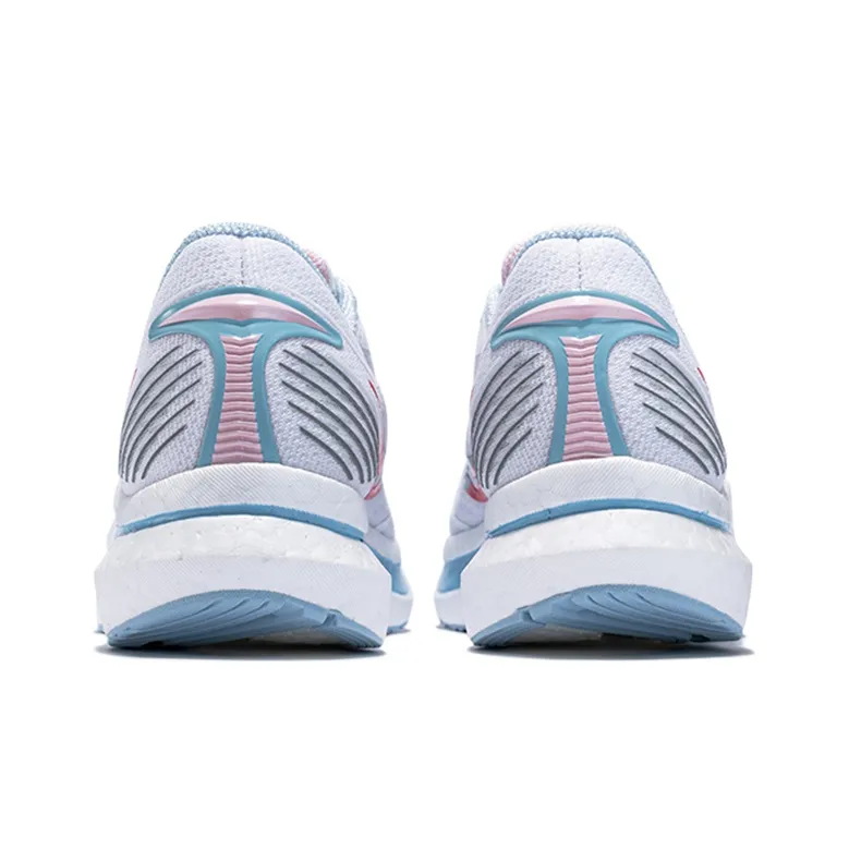 Saucony Endorphin Speed 1 Cushioning Anti Slip Wear Resistant Breathability Low Top Running Shoes Women's White Pink-3