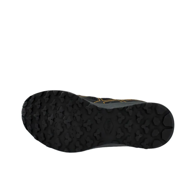 Asics Frequent Trail Breathable Low-Top Running Shoes Men's Black Gold-5