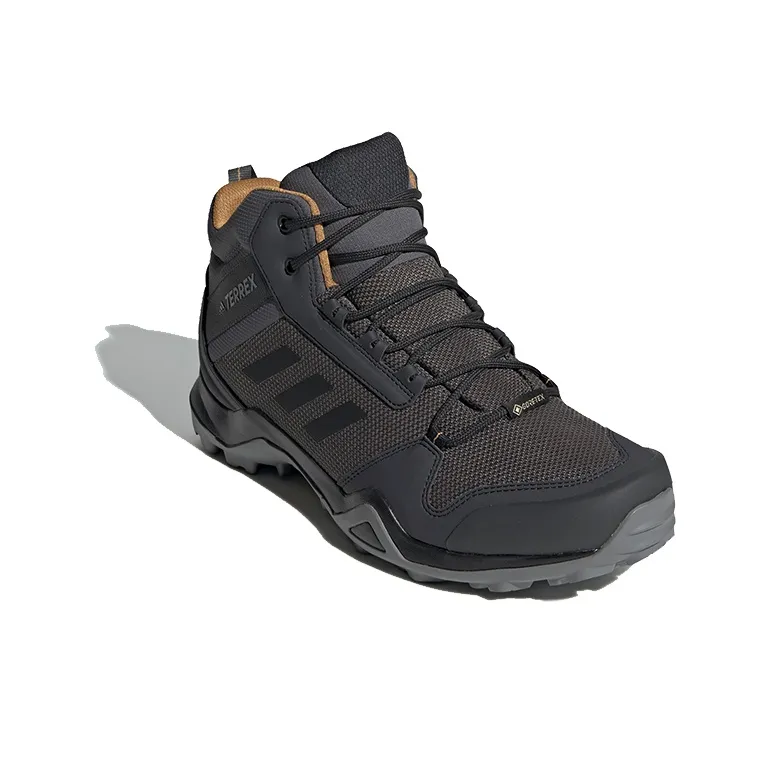 Adidas Terrex AX3 GTX Mid Gore Te Breathable Mid Top Outdoor Shoes Men's Dark Gray-2