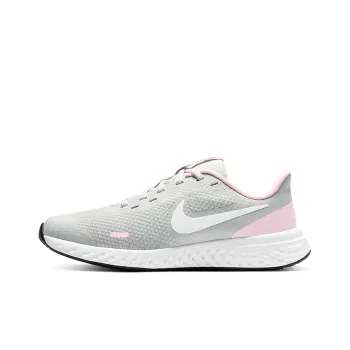 Nike REVOLUTION 5 Running Shoes Women's Low-Top Gray Pink White
