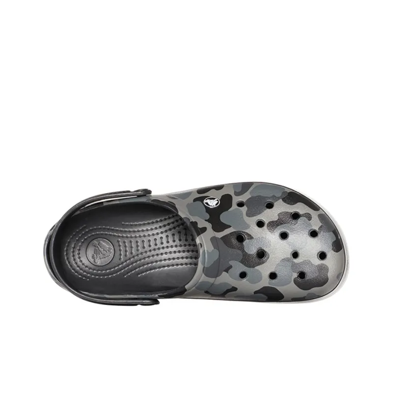 Crocs Classic Clog Beach Sandals Black Camouflage-3