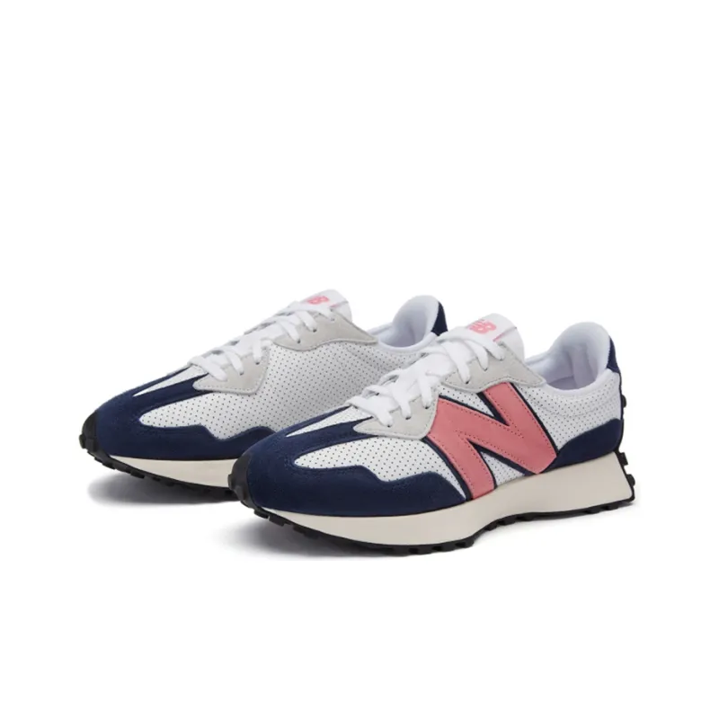 New Balance 327 White Natural Pink-2