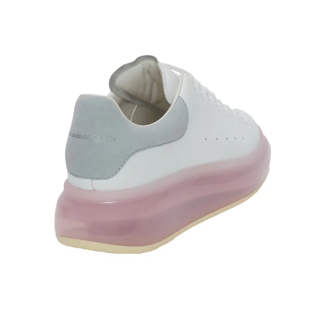 Alexander McQueen Oversized Sneaker 'White Dark Grey' Women's-3