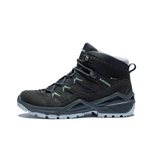 Lowa Sirkos Hiking / Trekking Shoes Women's Mid-Top Graphite/Cyan