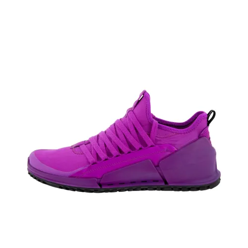 Ecco Biom 2.0 Cushioning Anti-Slip And Wear-Resistant Low-Top Casual Shoes Women's Purple