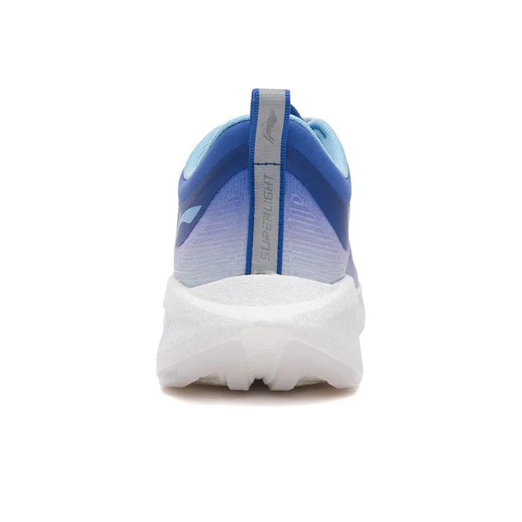 LiNing Super Light 19 Lightweight Anti Slip And Wear Resistant Low Top Running Shoes Men's Cobalt Purple Blue-4