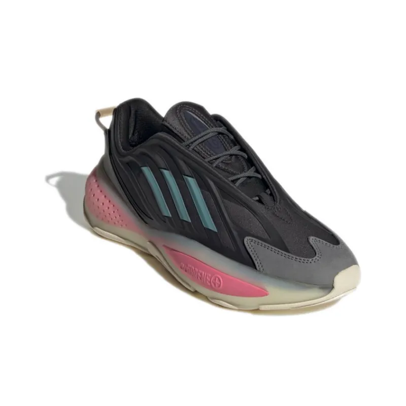 Adidas Ozrah Black Hazy Green Rose Tone-2