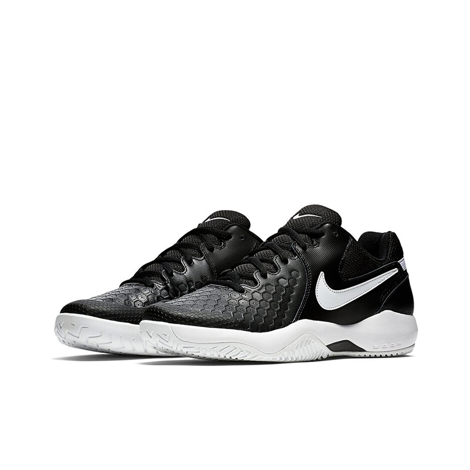 Nike Air Zoom Resistance Tennis Shoes Black White POIZON