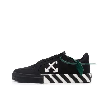 OFF WHITE Vulc Low Canvas Black White