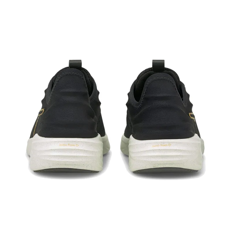 PUMA Ember Better Foam Emerge 3D Wear-resistant And Lightweight Low-Top Casual Shoes Women's Black-3