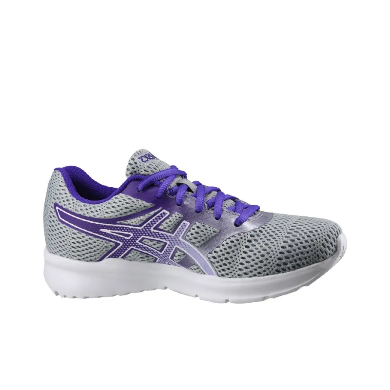 Asics Blocker Blocker Breathable Low-Top Running Shoes Women's Gray-1