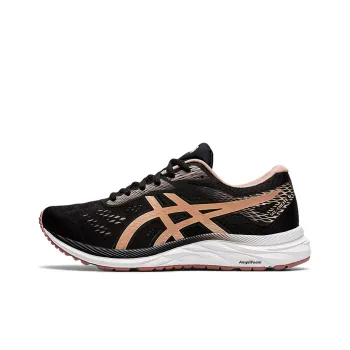 Asics Gel-Excite Wear-resistant And Lightweight Low-Top Running Shoes Women's Black Gold