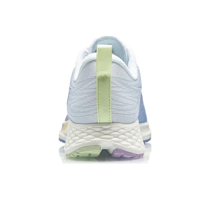 LiNing Red Hare 4 Abrasion Resistant Breathable Low Top Running Shoes Women's Blue White-4