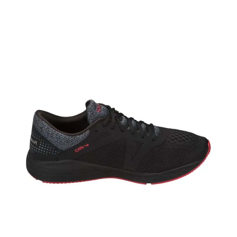 Asics Roadhawk FF Running Shoes Men Low Top Black/Red-1
