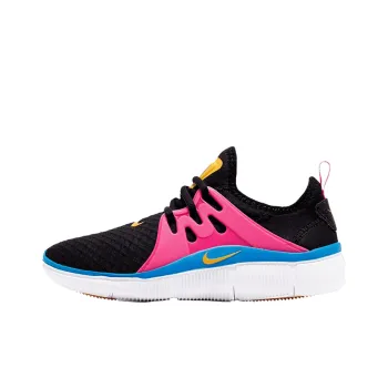 Nike Acalme Cushioned Anti-Slip And Wear-Resistant Lightweight Low-Top Casual Shoes Women's Black Pink
