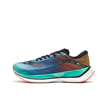 XTEP 160X 2.0 Cushioning Anti Slip And Wear Resistant Low Top Running Shoes Men's Green Yellow