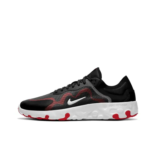 Nike Renew Lucent Running Shoes Men Low-Top Black/Red