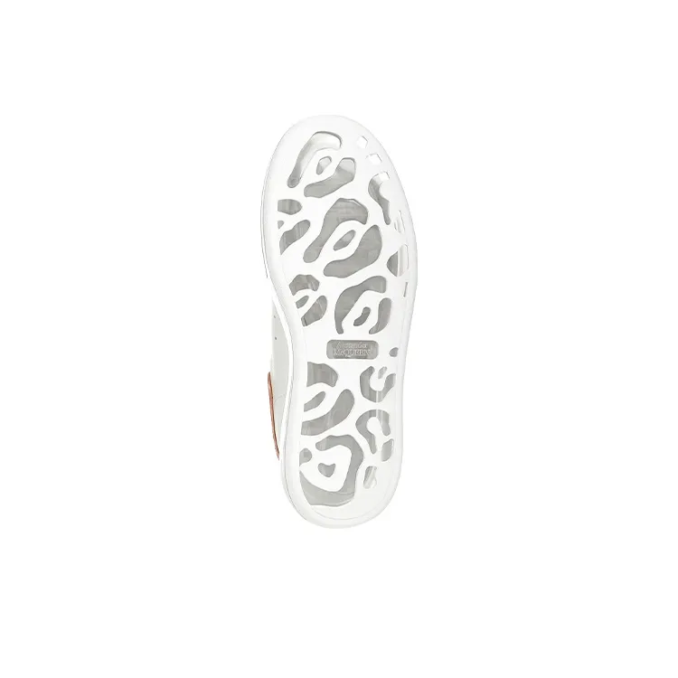 Alexander McQueen Oversized White Pink Glitter Women's-5