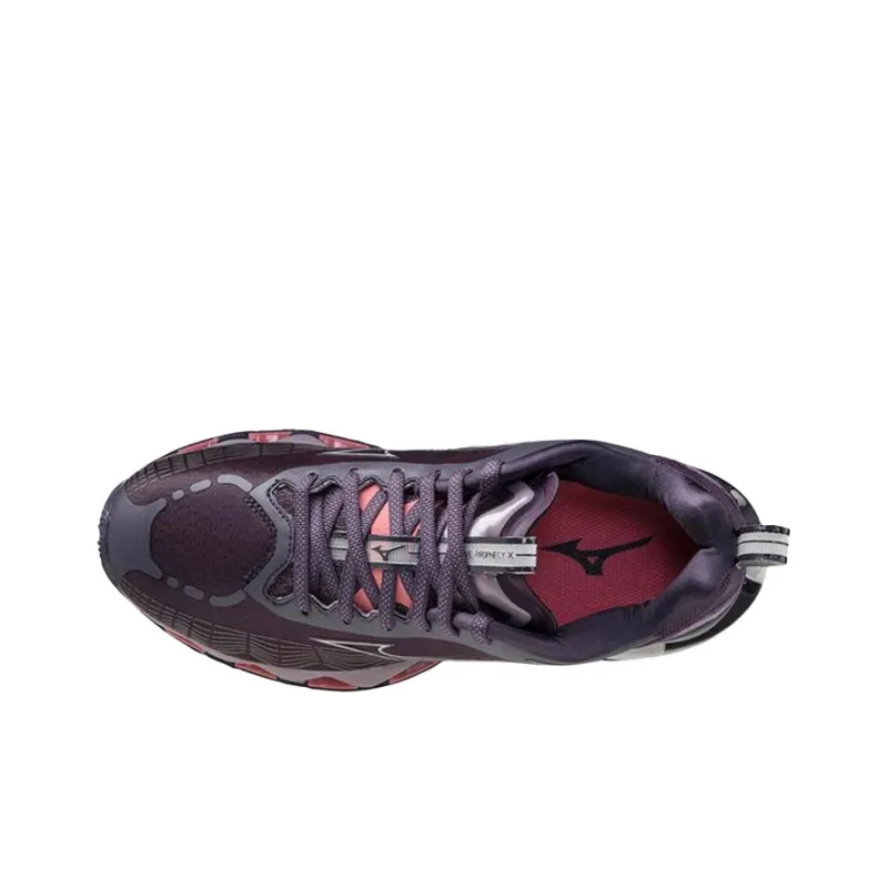 Mizuno Pro Wave Prophecy 10 Slip-Resistant Low-Top Running Shoes Women's Fuchsia-2