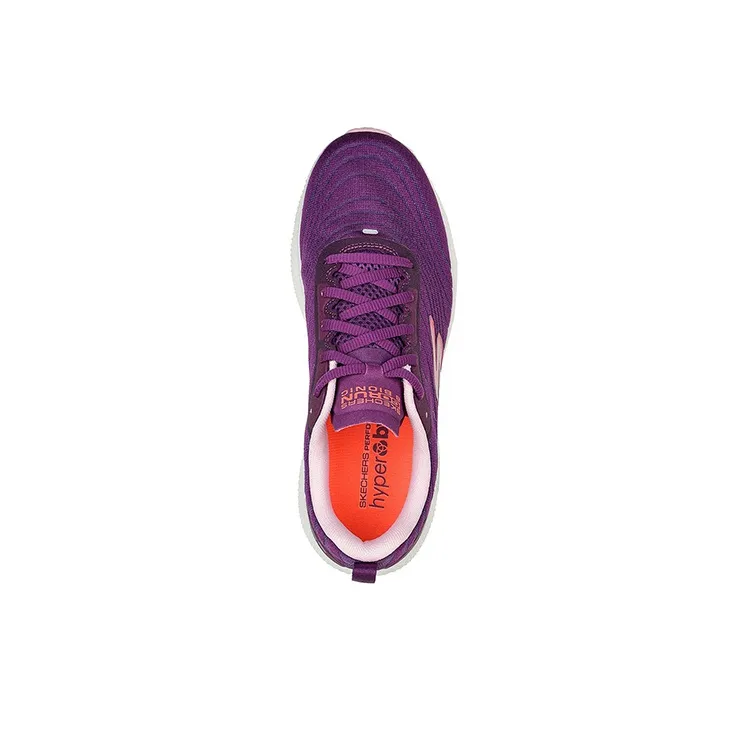 Skechers Tech Running Go Run 8 Cushioning Anti-Slip And Wear-Resistant Low-Top Casual Shoes Women's Purple-3