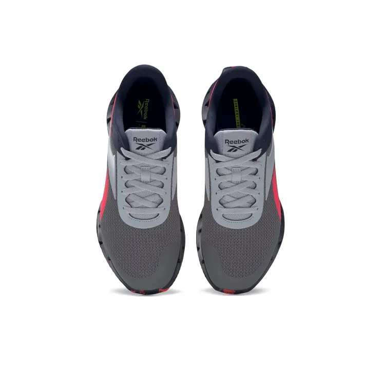 Reebok Zig Dynamica 2 Running Shoes Men Low-Top Blue/Gray/Red-4