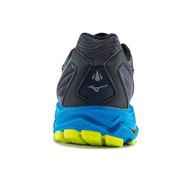 Mizuno Mizuno Inspire 14 Anti-Slip And Wear-Resistant Breathable Low-Top Running Shoes Men's Blue Yellow-3
