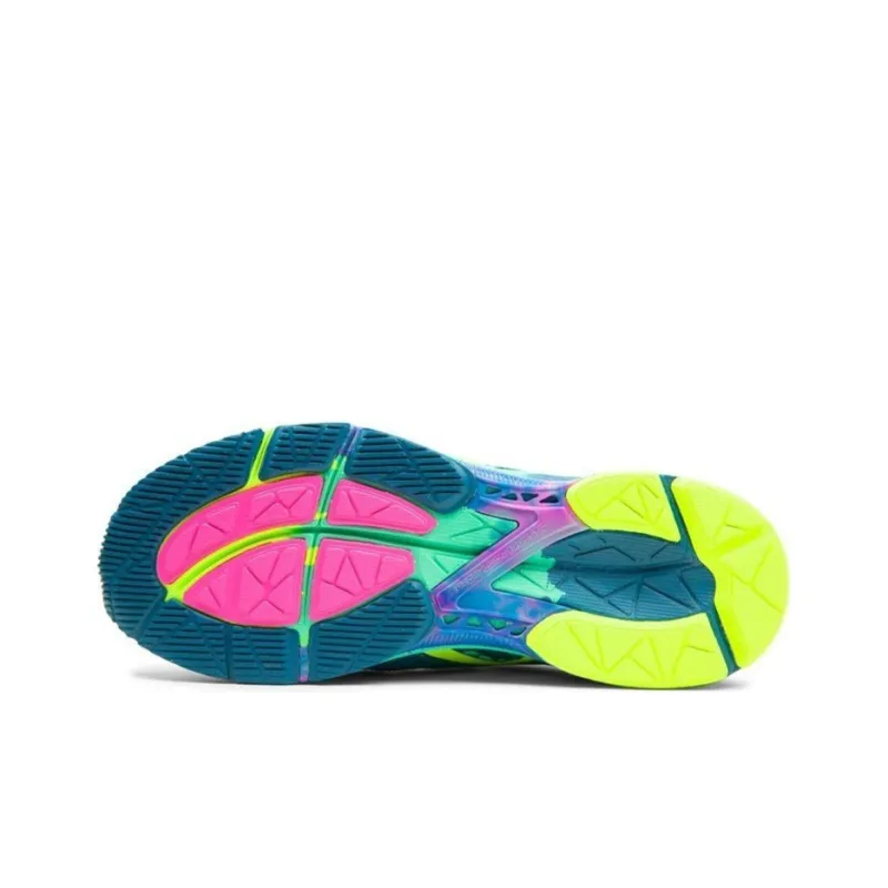 Asics Gel-Noosa Tri 10 Running Shoes Women's Low-Top Green/Yellow-4