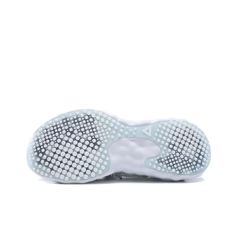PEAK State Pole Cloud Balance Low Top Running Shoes Men's White-5