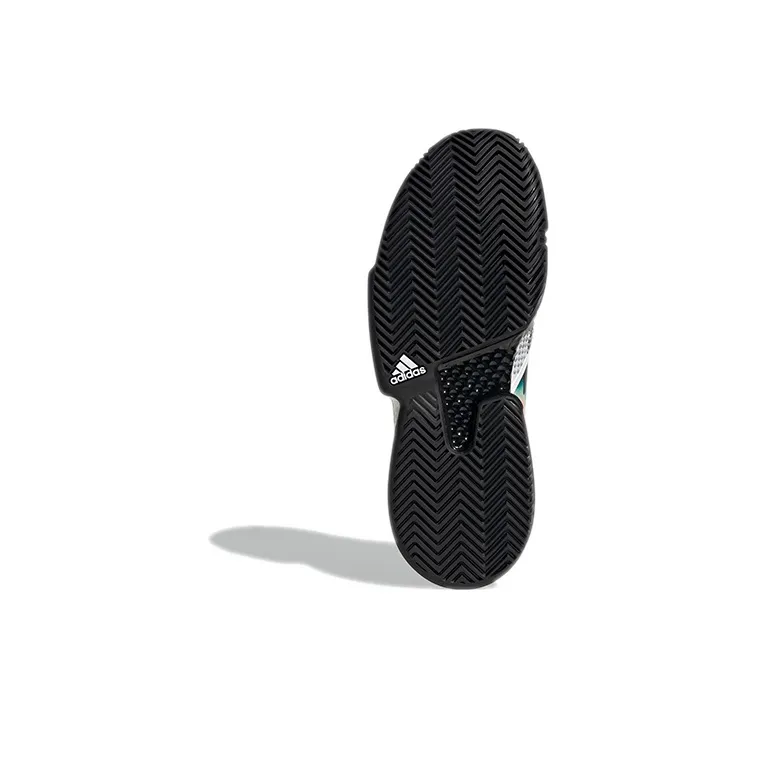 Adidas SoleCourt 'White Black Silver Metallic'-5