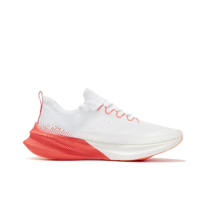 LiNing Feidian Challenger Cushioned Slip-Resistant Breathable Lightweight Low-Top Running Shoes Standard White-1