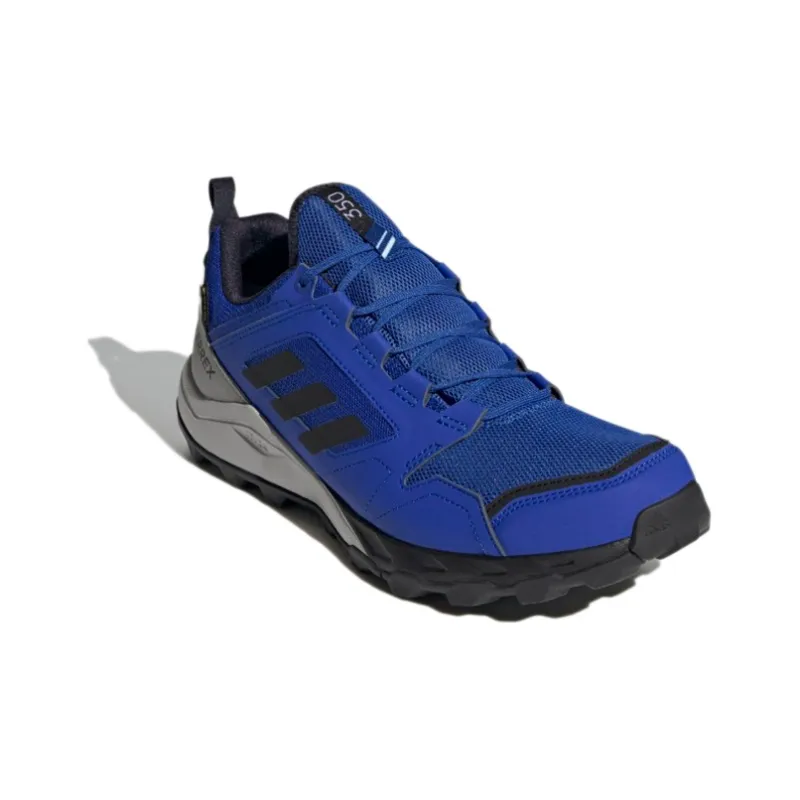 Adidas Terrex Agravic TR Gore-Te Low-Top Running Shoes Men's Blue Black-2